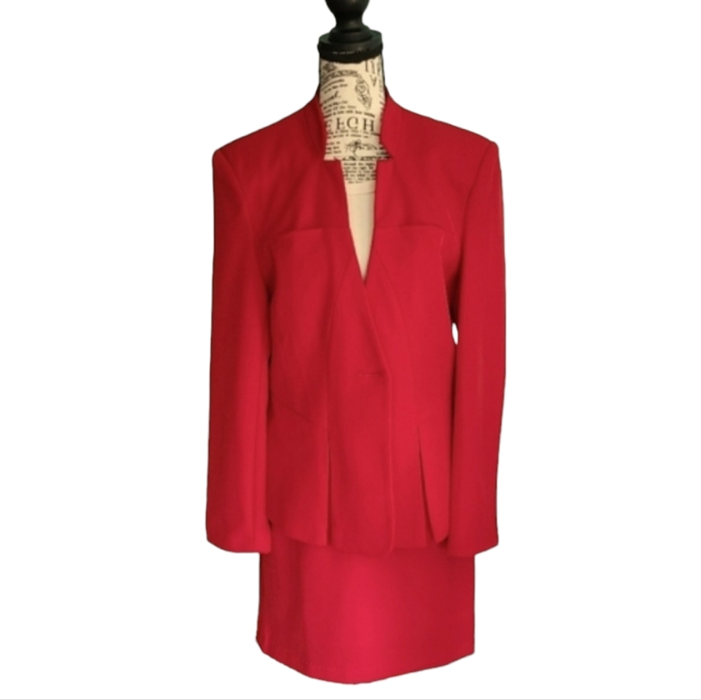 NWOT! Red Suit Size S